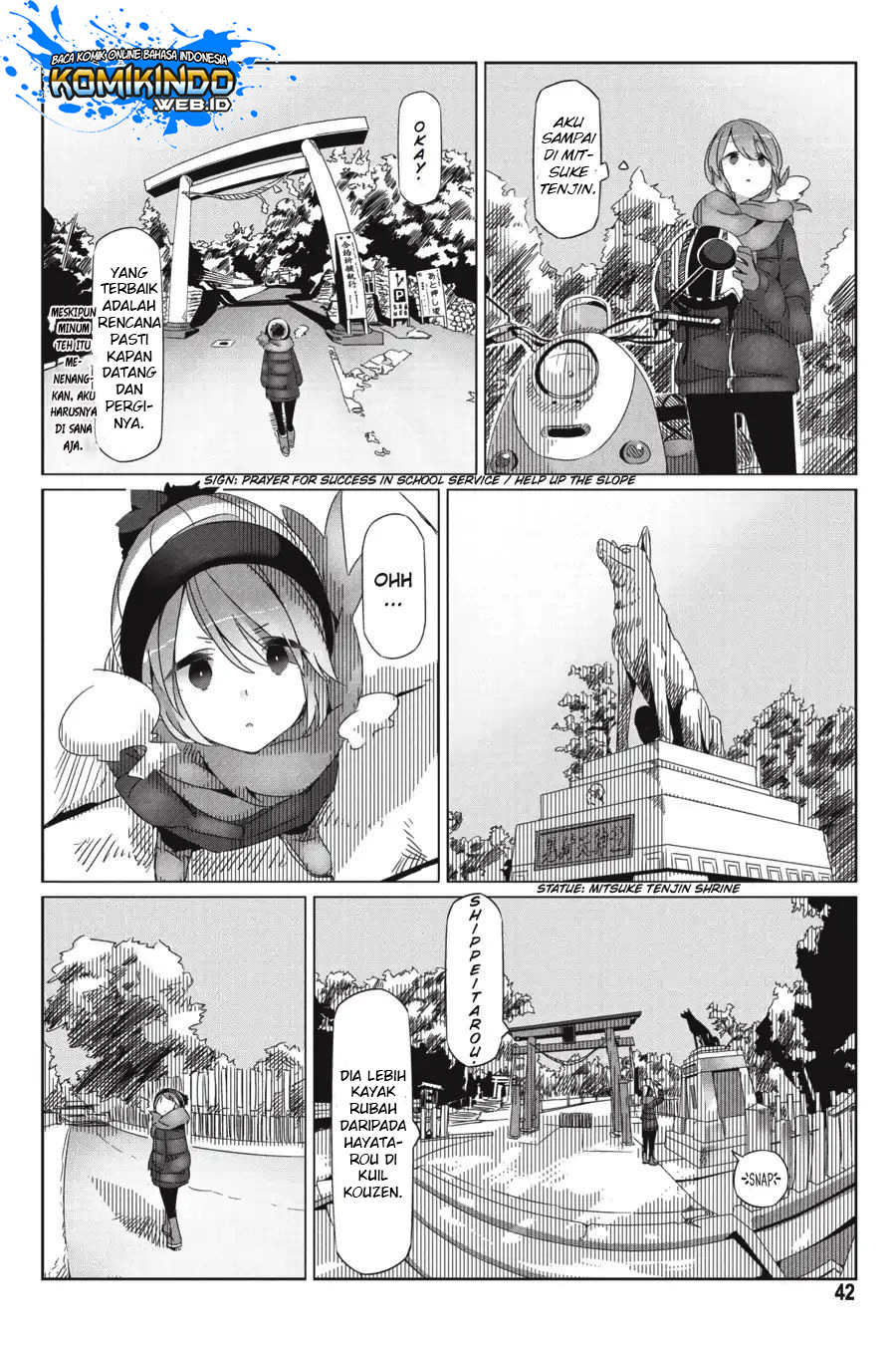 Yuru-Camp Chapter 25 Gambar 10