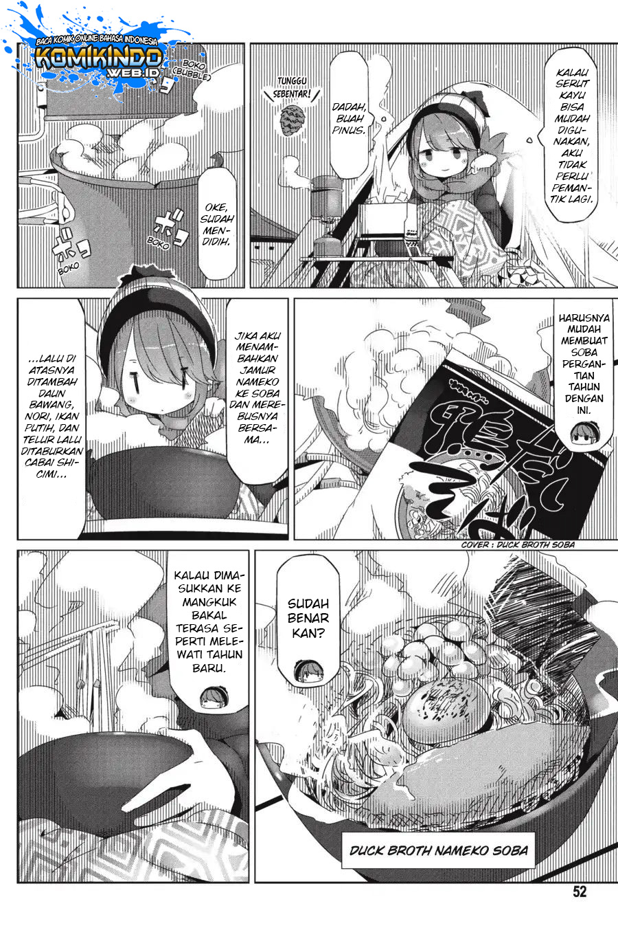 Yuru-Camp Chapter 25 Gambar 20