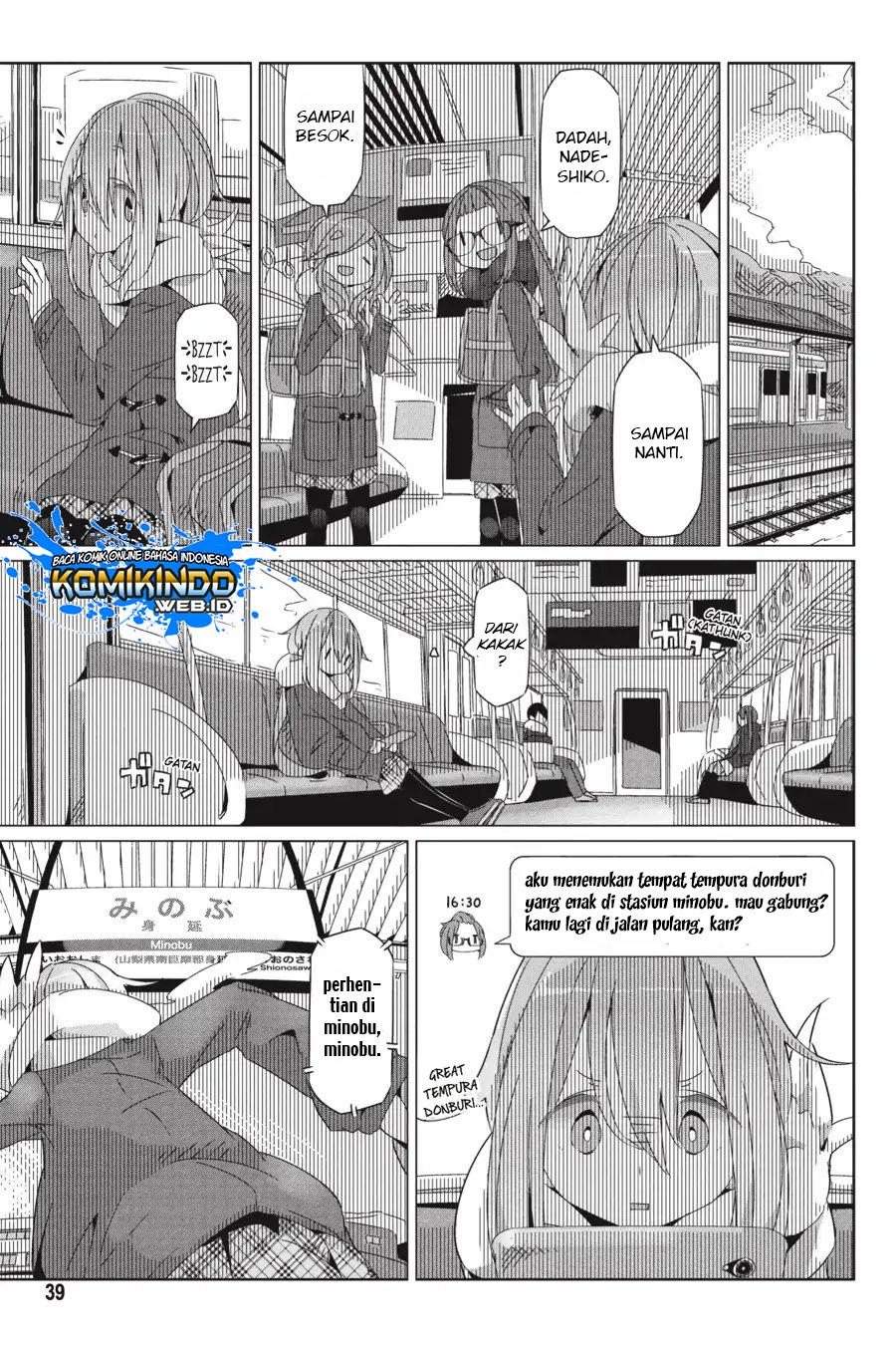 Yuru-Camp Chapter 30 Gambar 12
