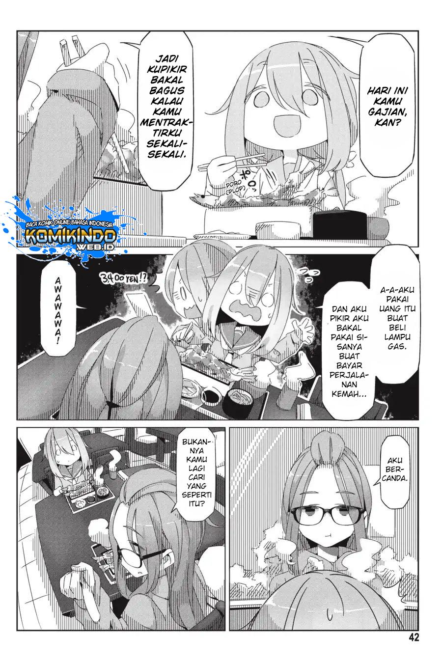 Yuru-Camp Chapter 30 Gambar 16