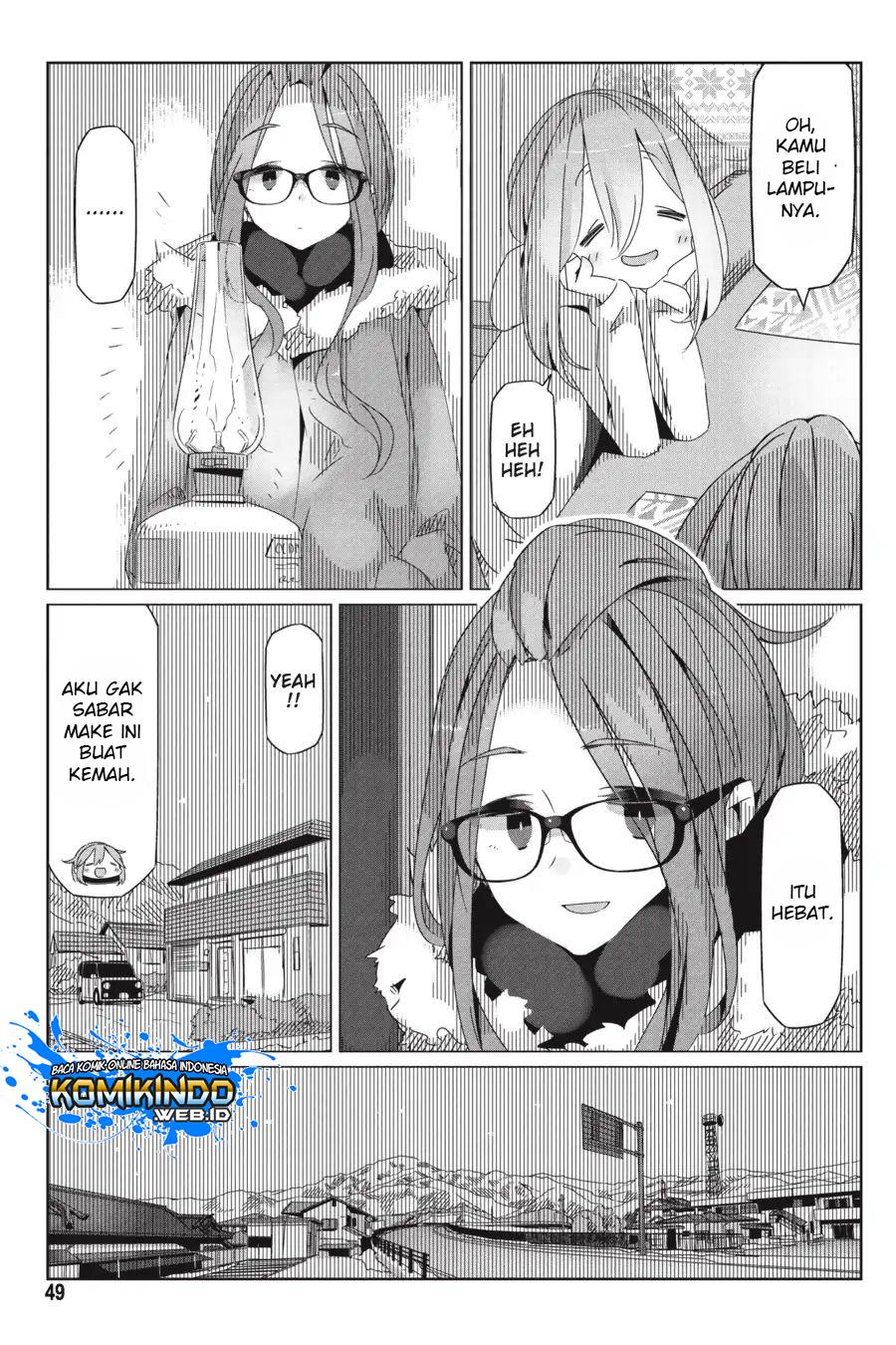 Yuru-Camp Chapter 30 Gambar 23