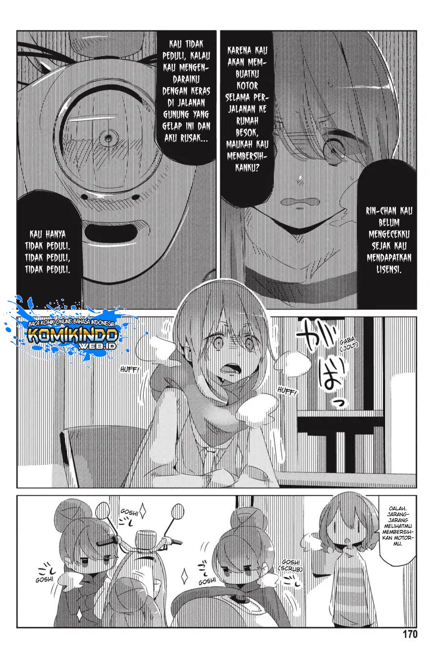 Yuru-Camp Chapter 34.5 Gambar 14