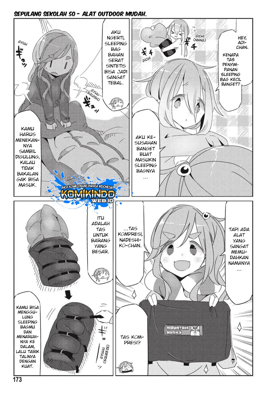 Yuru-Camp Chapter 34.5 Gambar 17