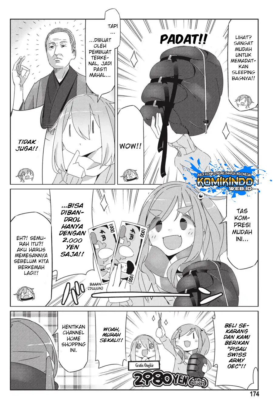 Yuru-Camp Chapter 34.5 Gambar 18