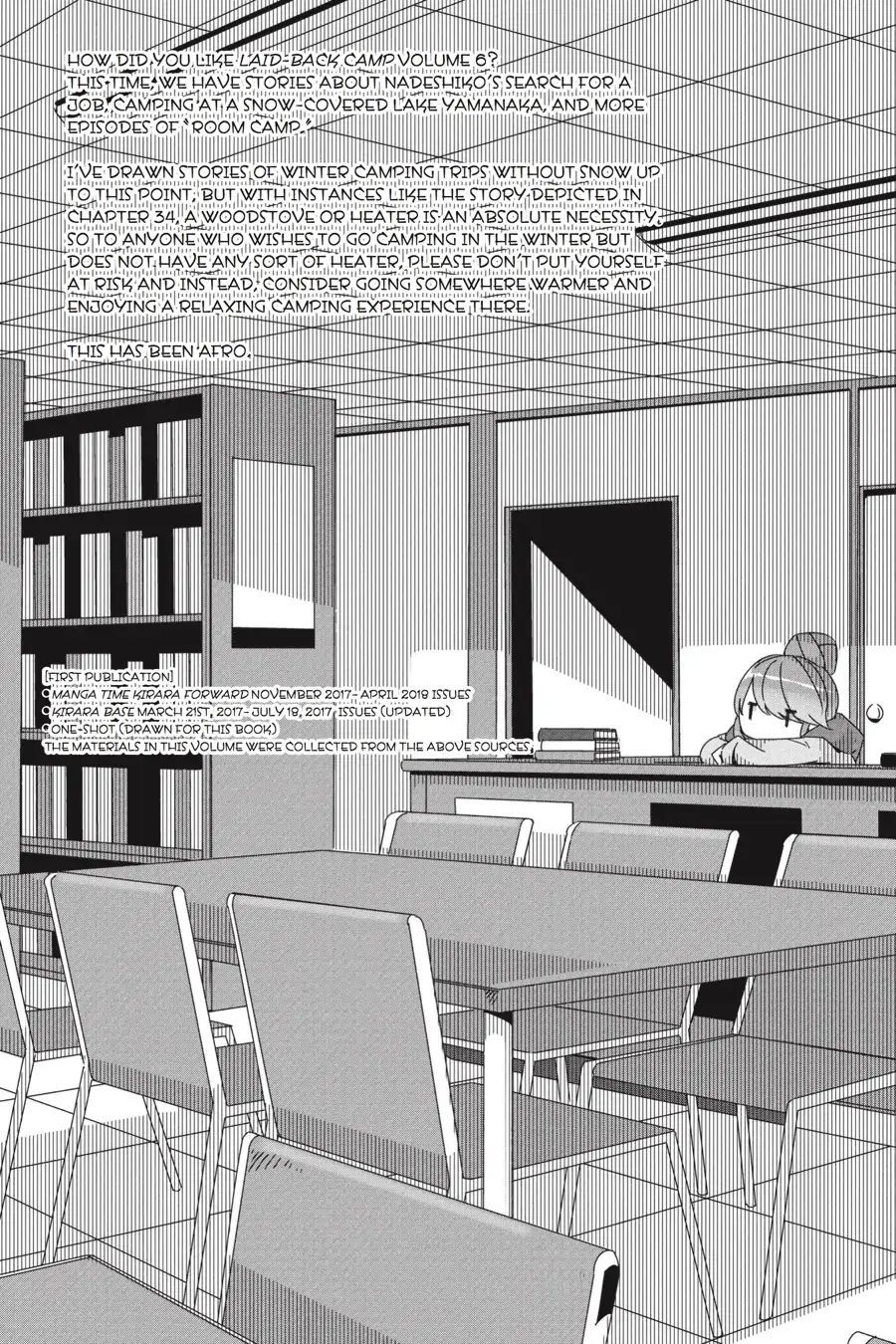 Yuru-Camp Chapter 34.5 Gambar 21