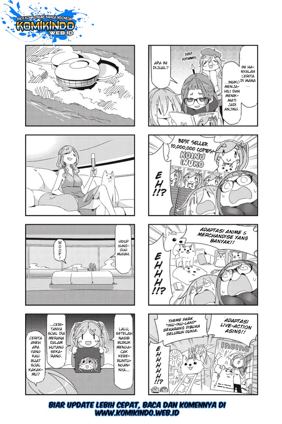 Yuru-Camp Chapter 34.5 Gambar 23