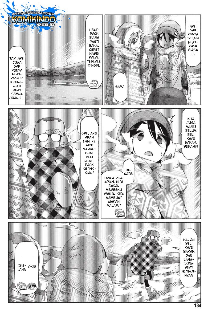 Yuru-Camp Chapter 34 Gambar 3
