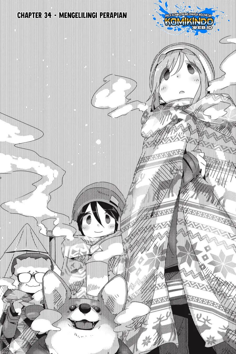 Yuru-Camp Chapter 34 Gambar 4
