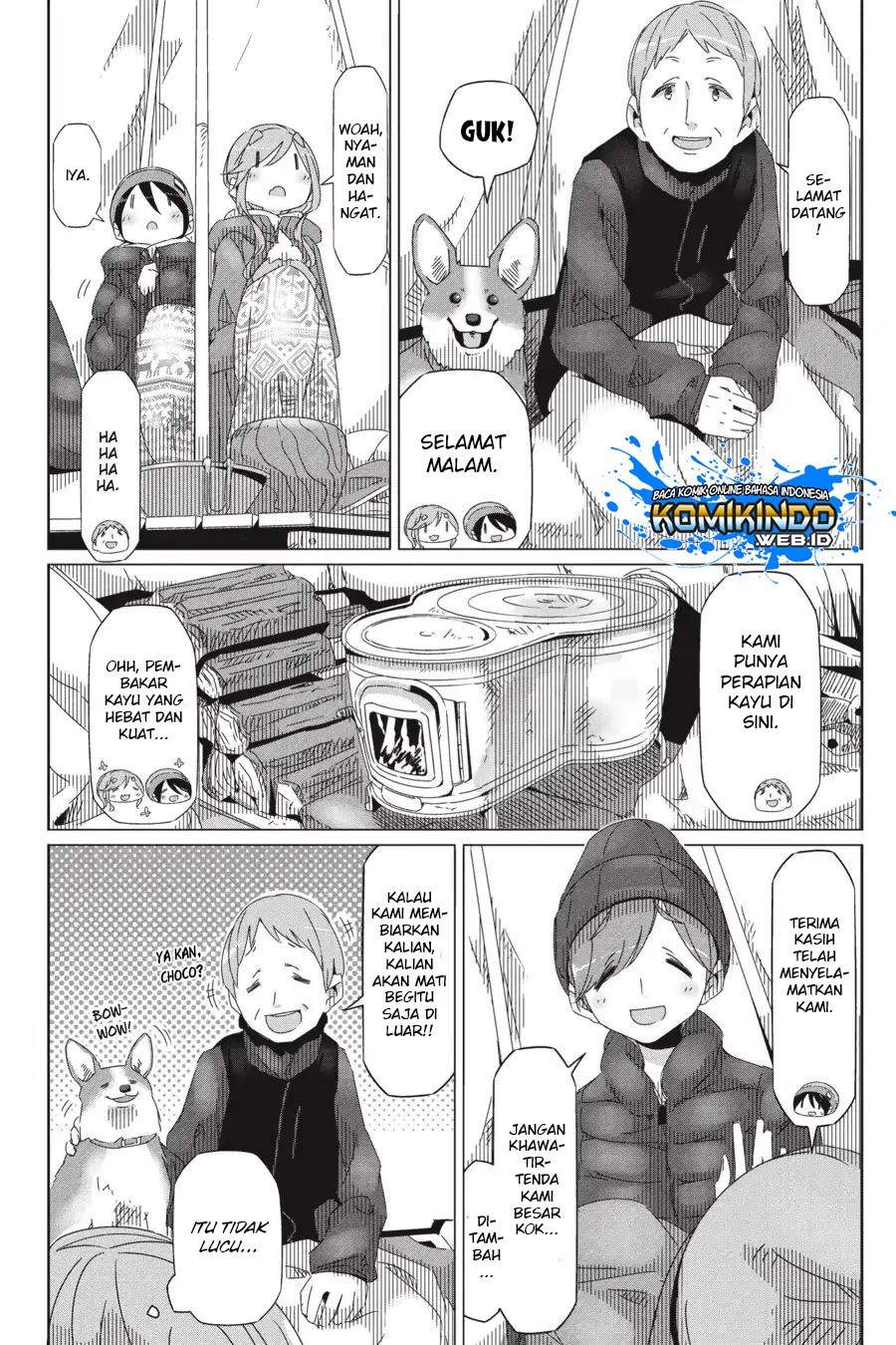 Yuru-Camp Chapter 34 Gambar 8