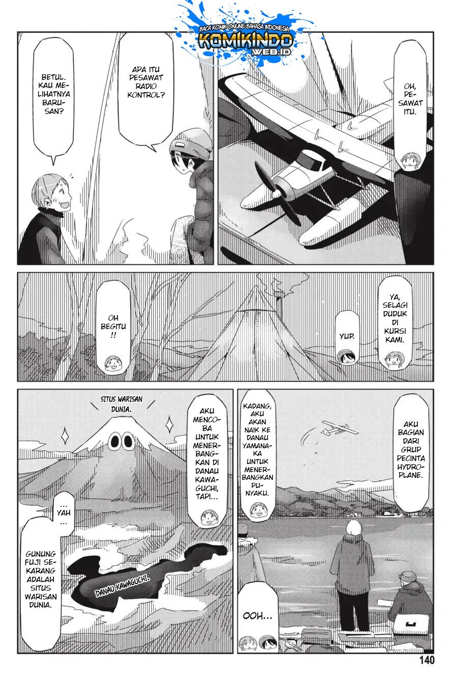 Yuru-Camp Chapter 34 Gambar 9