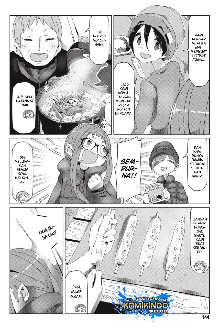 Yuru-Camp Chapter 34 Gambar 13