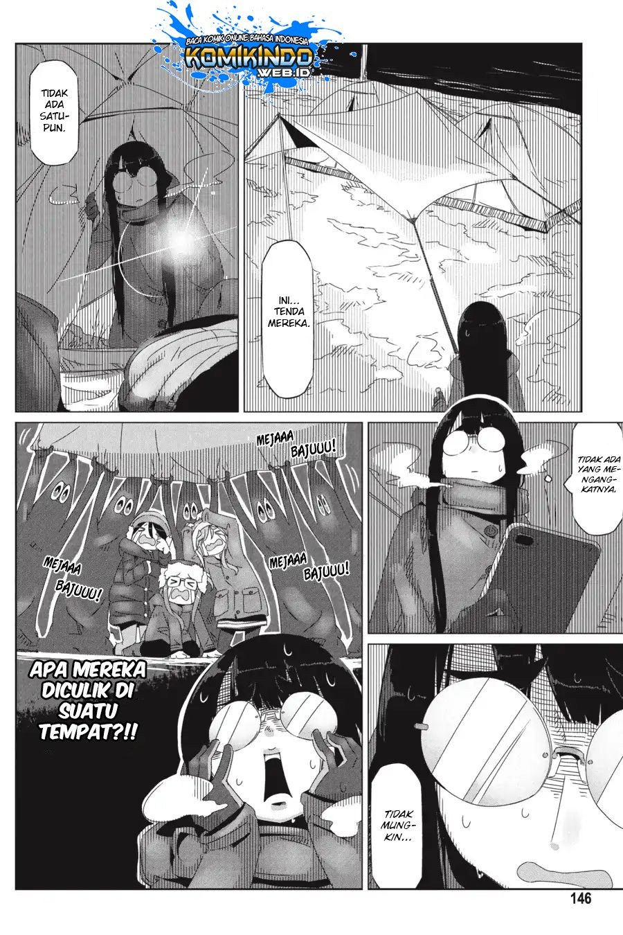 Yuru-Camp Chapter 34 Gambar 16