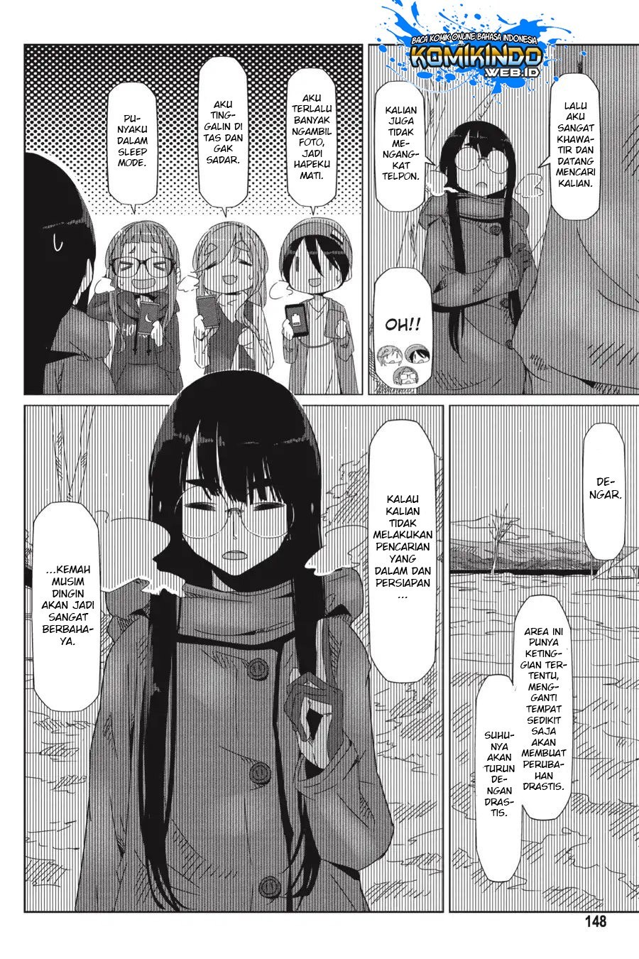 Yuru-Camp Chapter 34 Gambar 18