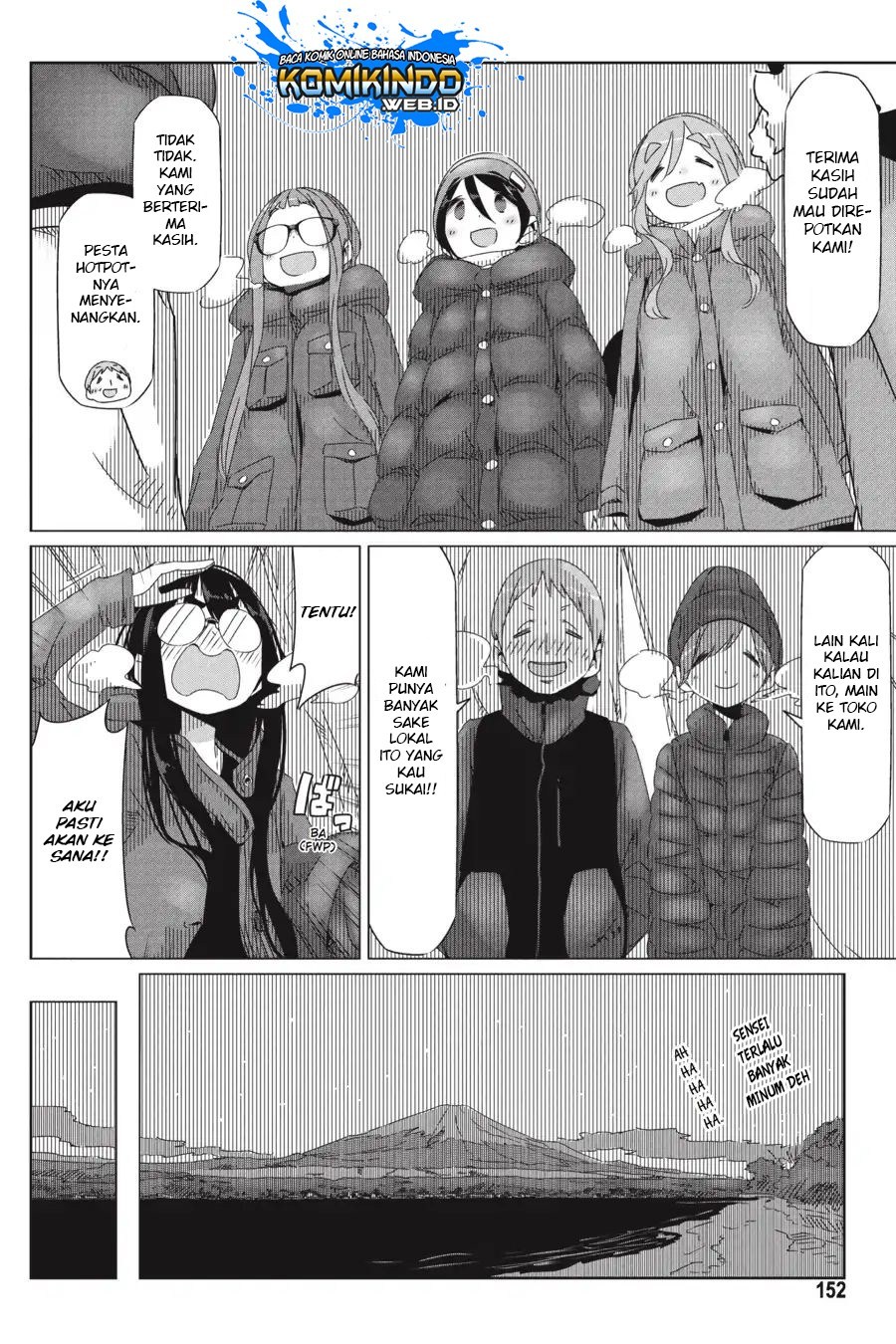 Yuru-Camp Chapter 34 Gambar 22