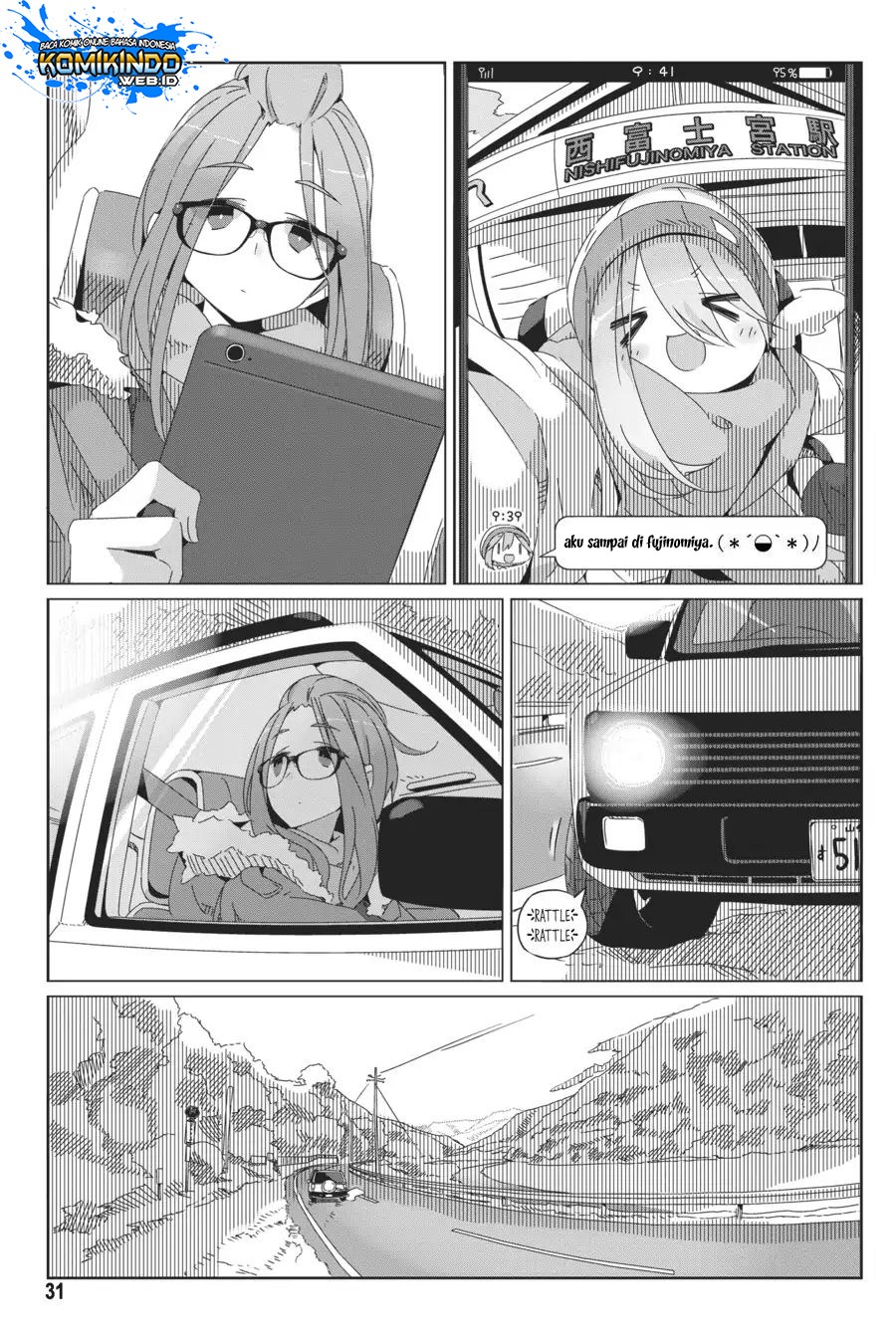 Yuru-Camp Chapter 36 Gambar 4