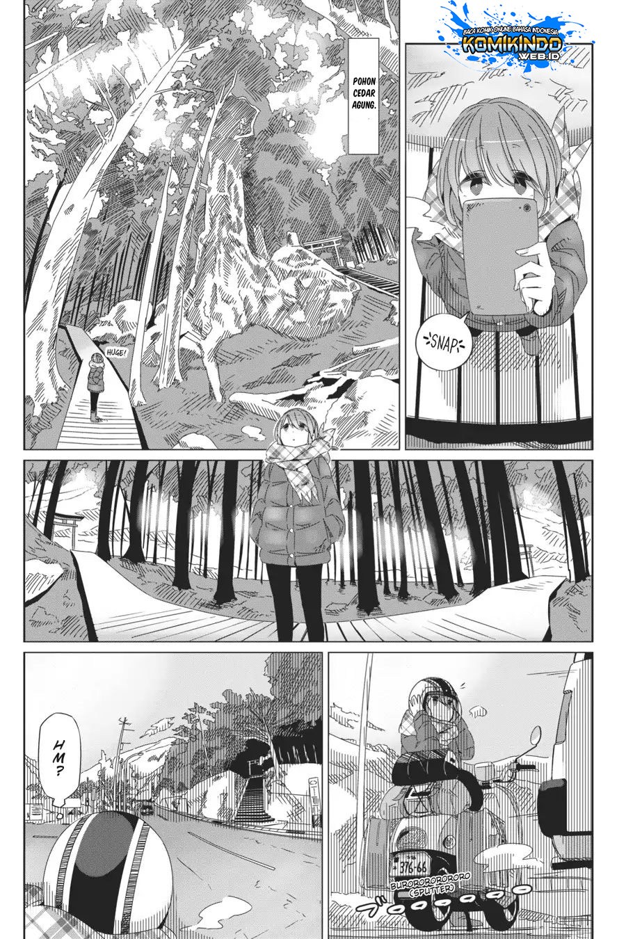 Yuru-Camp Chapter 36 Gambar 20