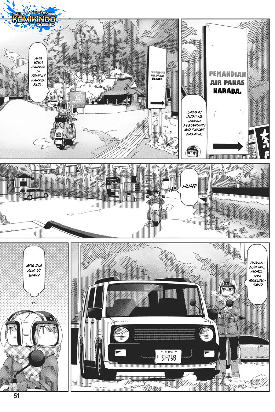 Yuru-Camp Chapter 36 Gambar 25