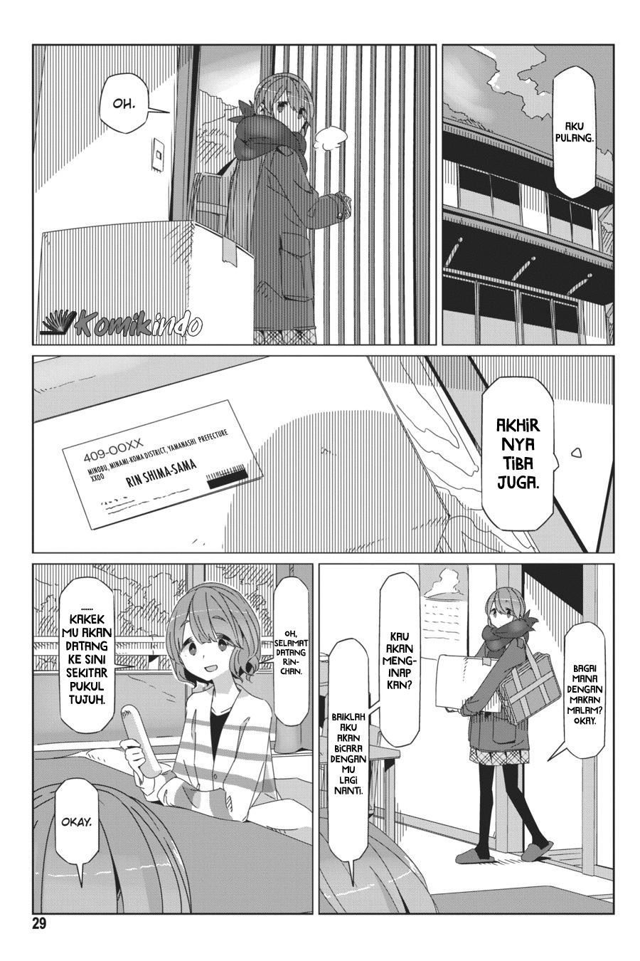 Yuru-Camp Chapter 42 Gambar 2