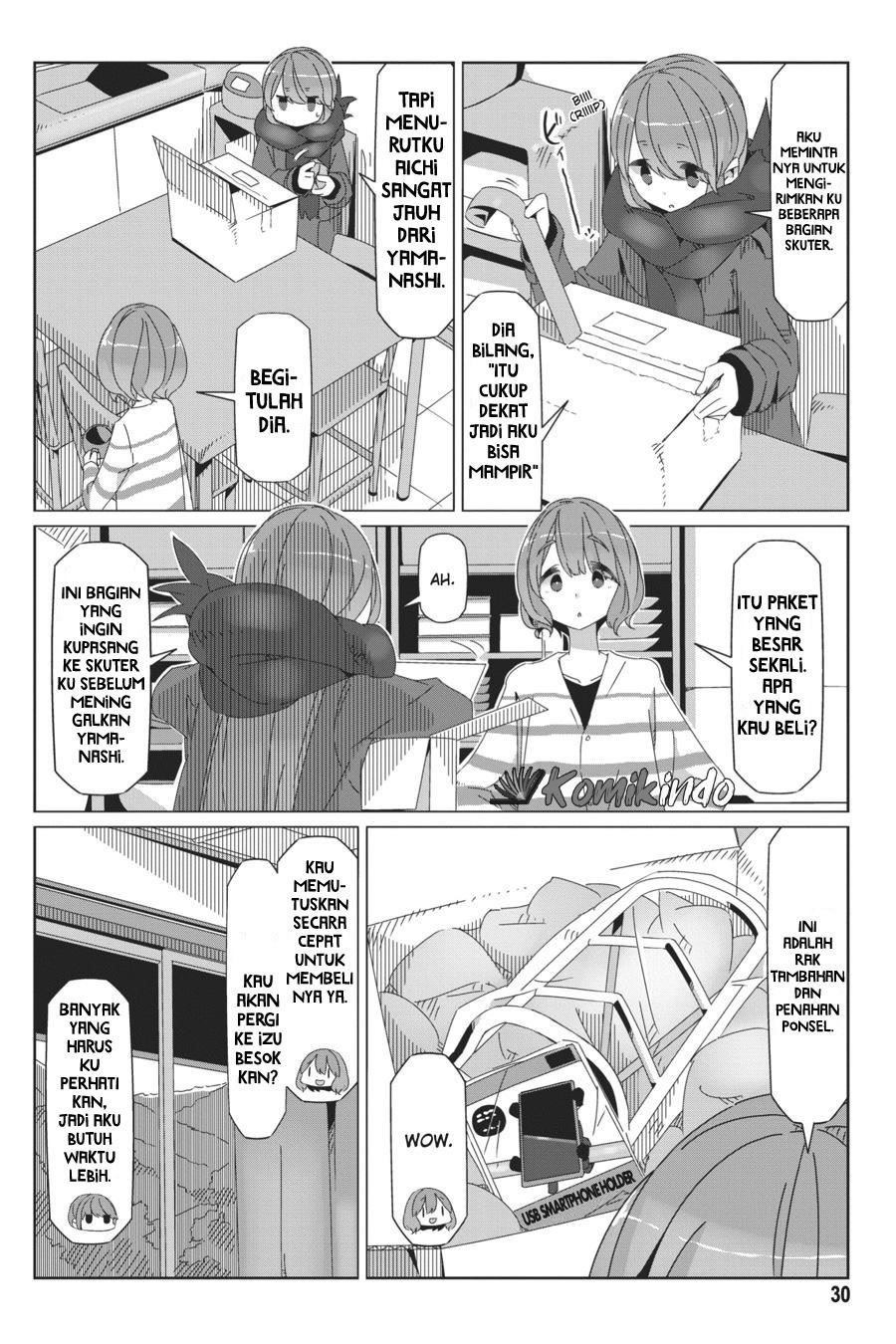 Yuru-Camp Chapter 42 Gambar 3