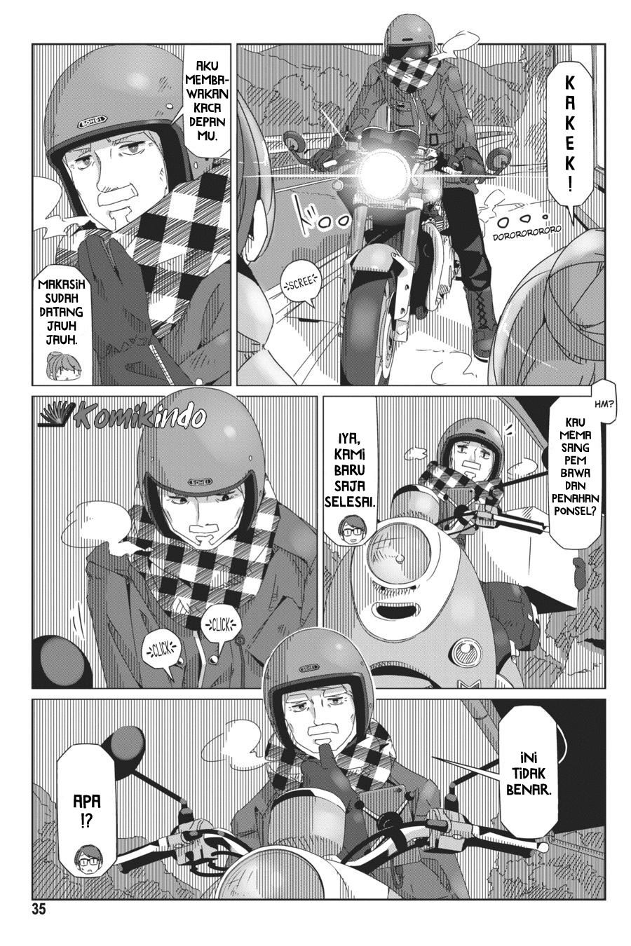 Yuru-Camp Chapter 42 Gambar 8