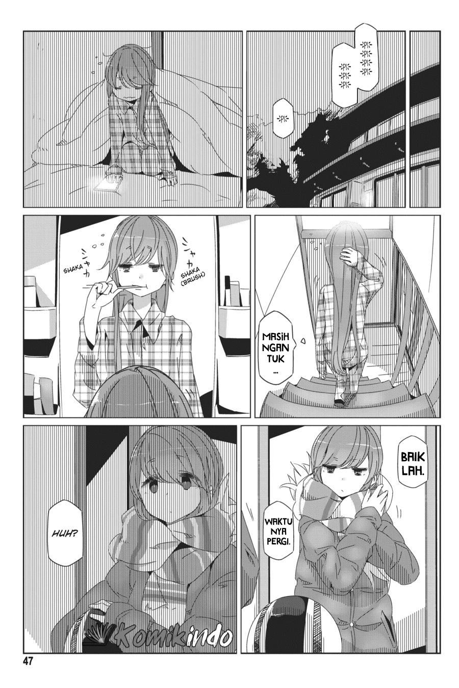 Yuru-Camp Chapter 42 Gambar 20