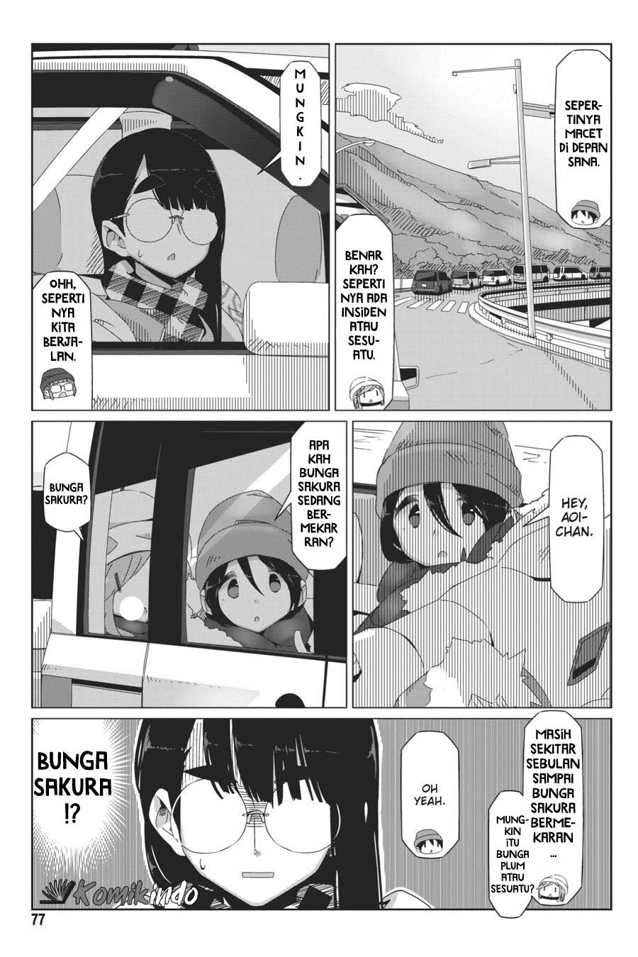 Yuru-Camp Chapter 43 Gambar 24