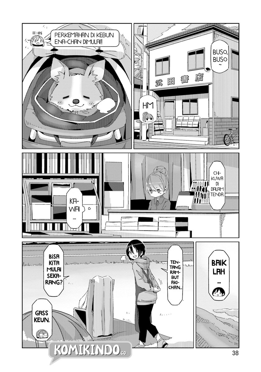 Yuru-Camp Chapter 54 Gambar 11