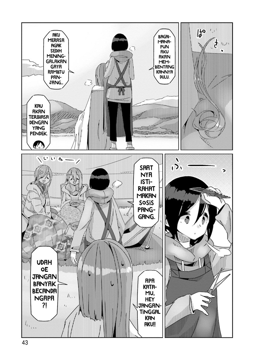 Yuru-Camp Chapter 54 Gambar 16
