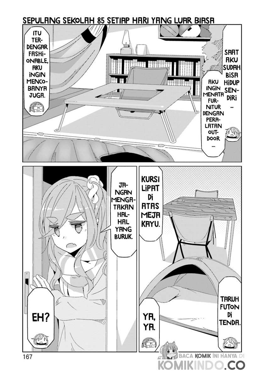 Yuru-Camp Chapter 57.6 Gambar 14