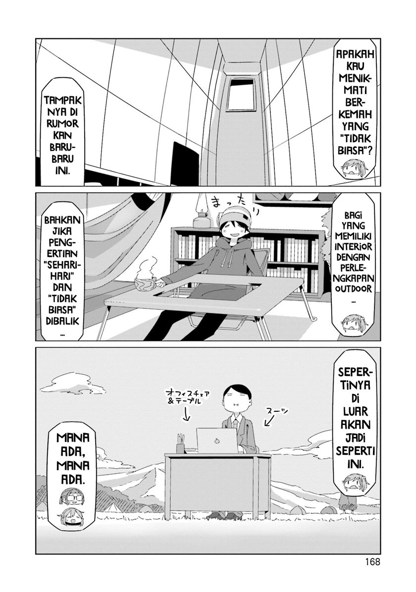 Yuru-Camp Chapter 57.6 Gambar 15
