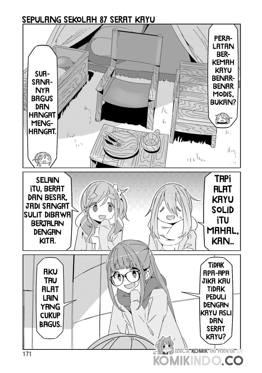 Yuru-Camp Chapter 57.6 Gambar 18