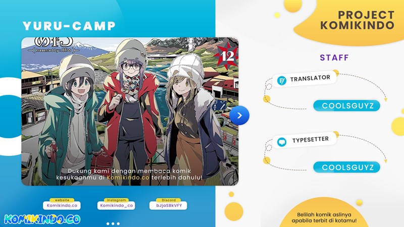 Yuru-Camp Chapter 63 Gambar 1