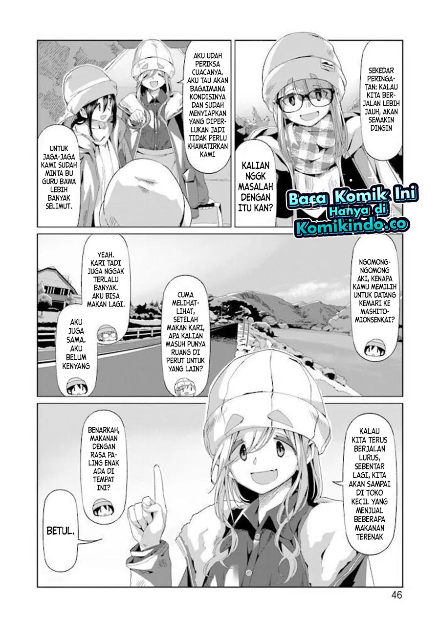 Yuru-Camp Chapter 65 Gambar 20