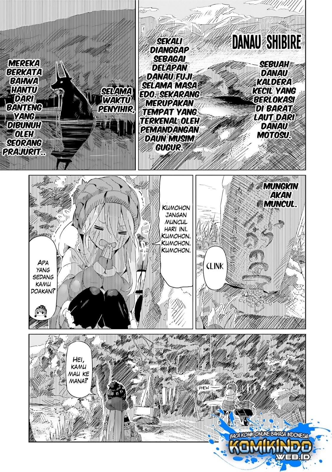 Yuru-Camp Chapter 11 Gambar 2