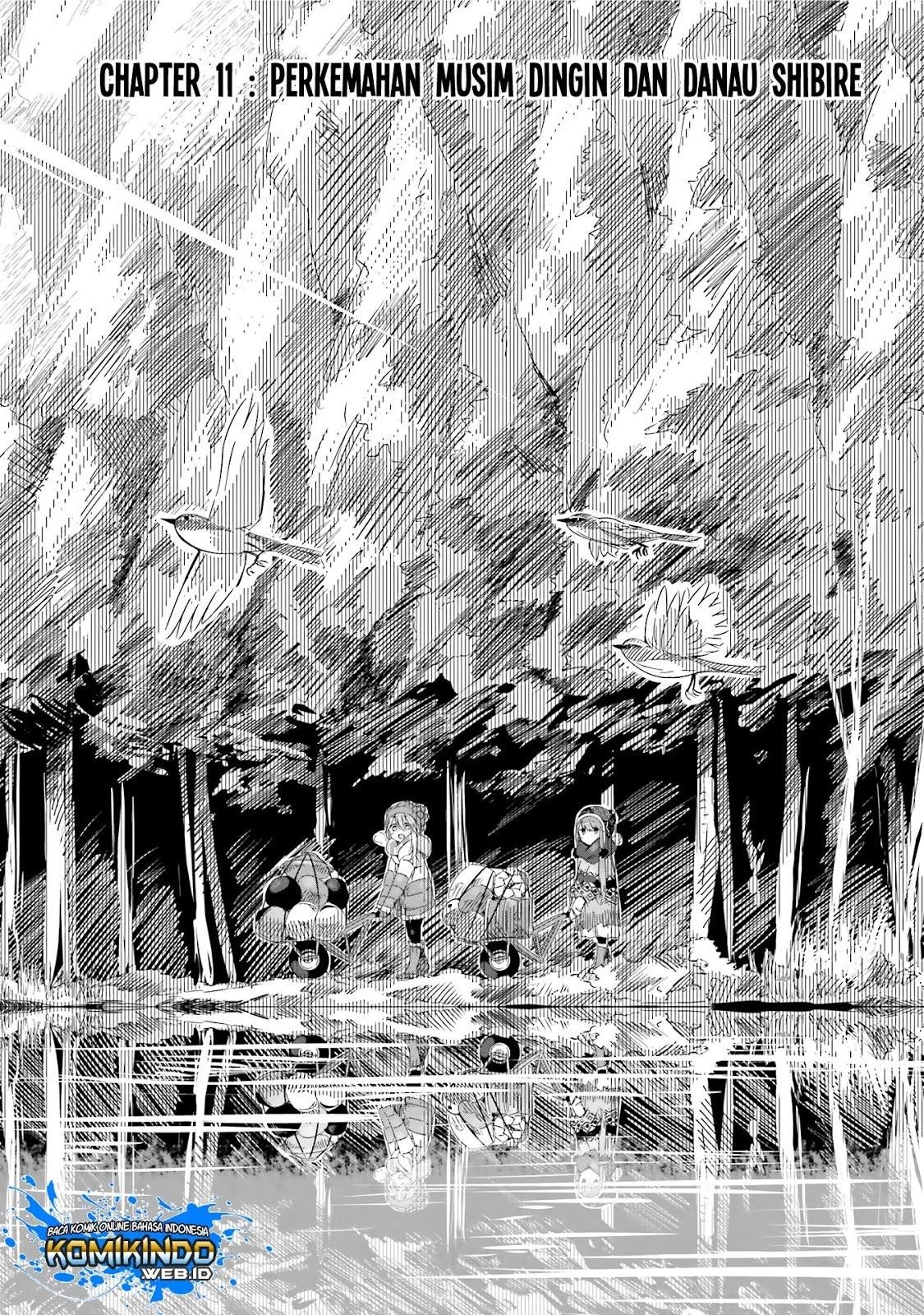 Yuru-Camp Chapter 11 Gambar 3