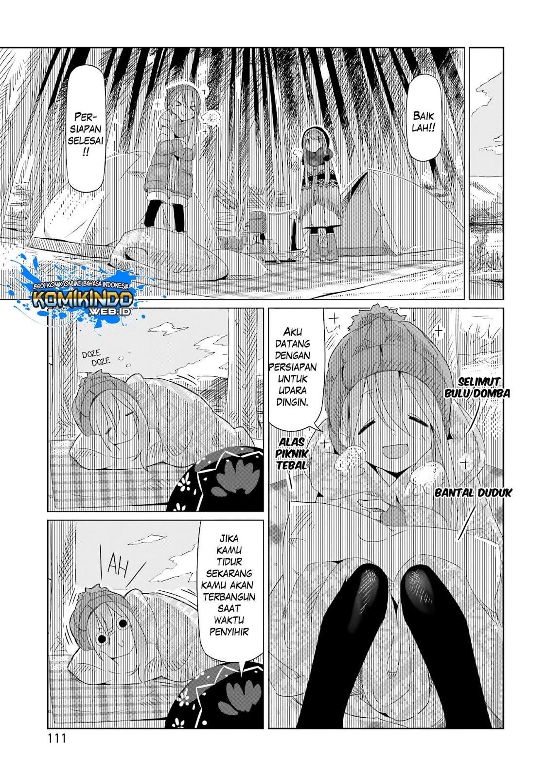 Yuru-Camp Chapter 11 Gambar 10