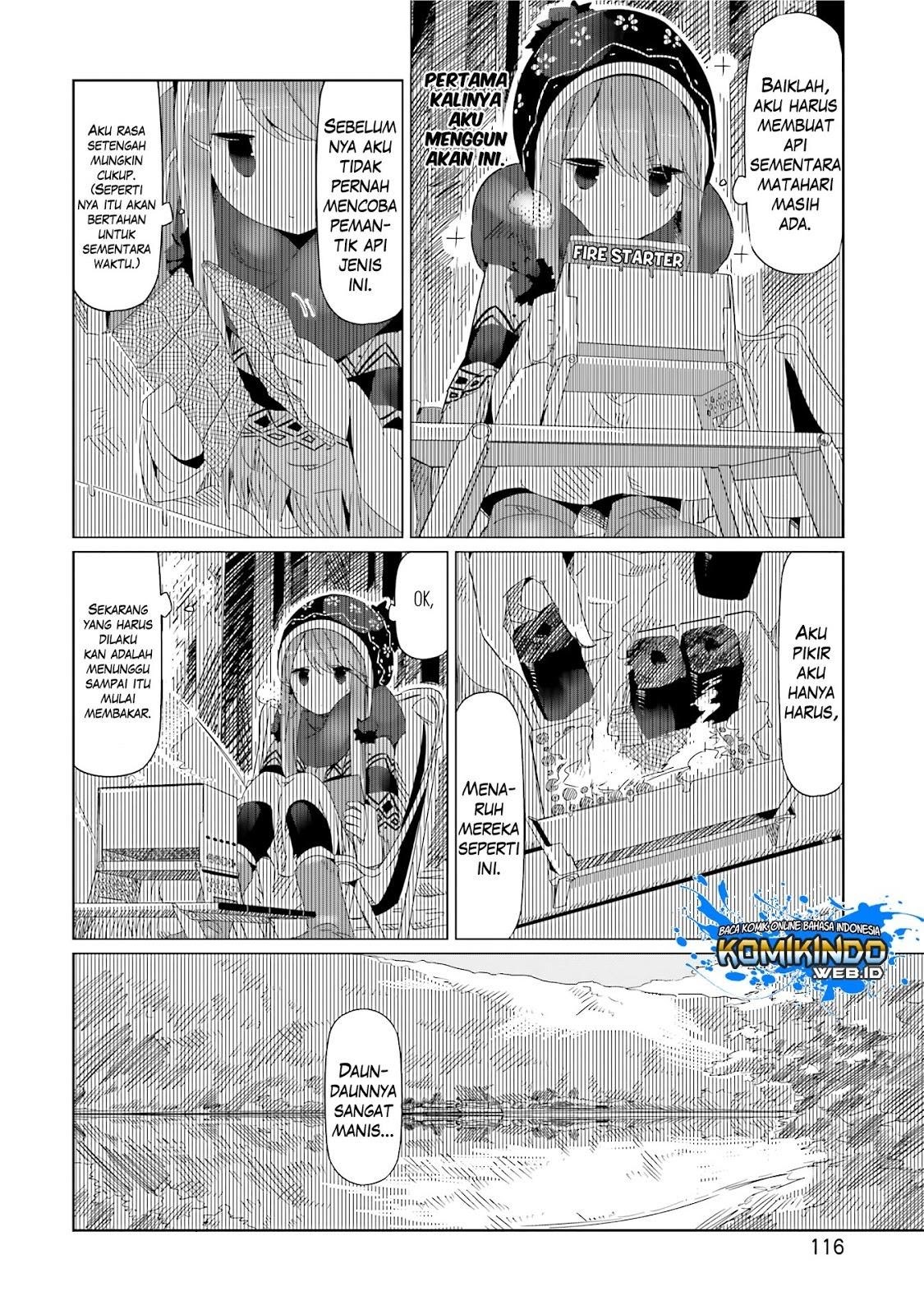 Yuru-Camp Chapter 11 Gambar 14