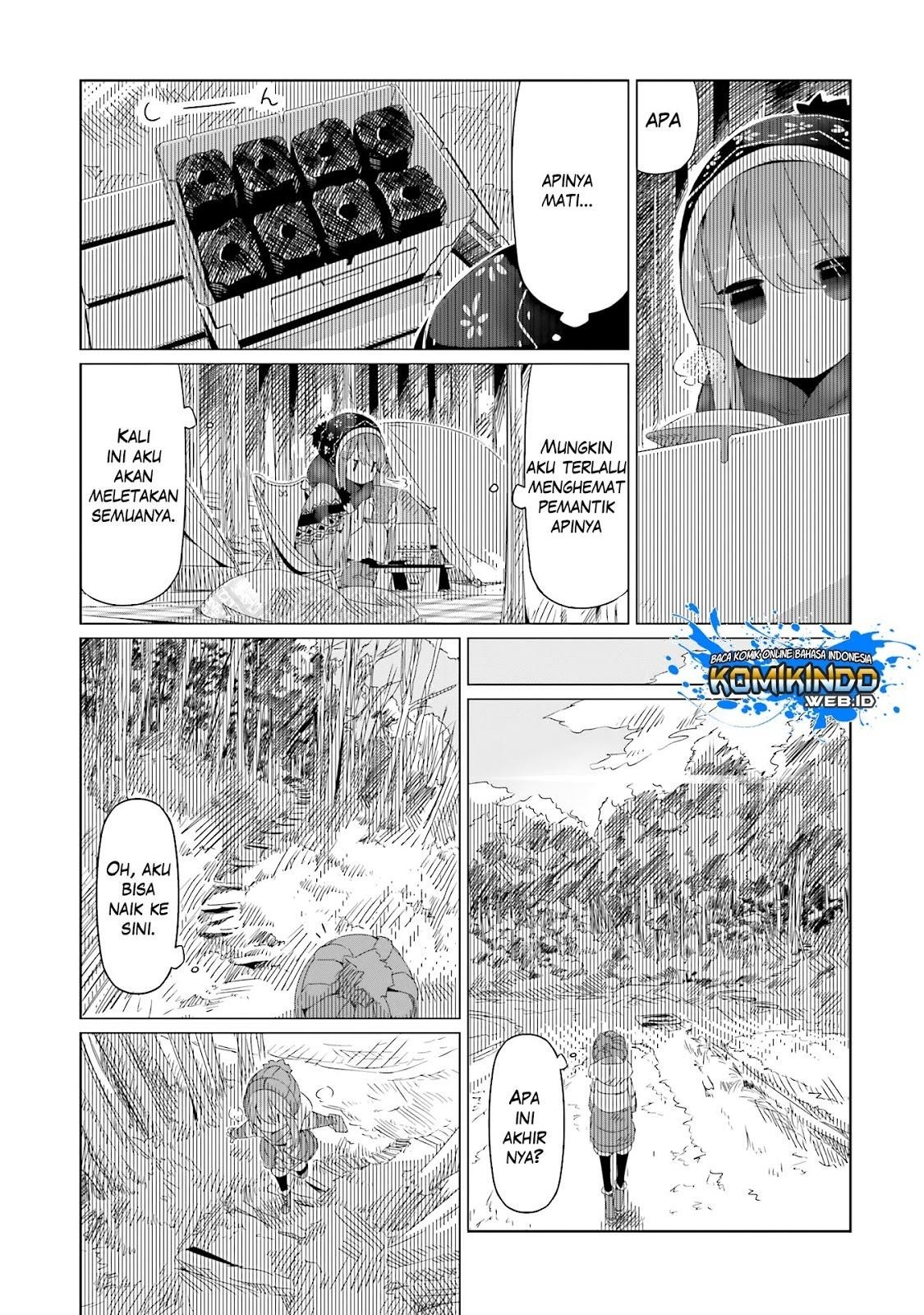 Yuru-Camp Chapter 11 Gambar 17