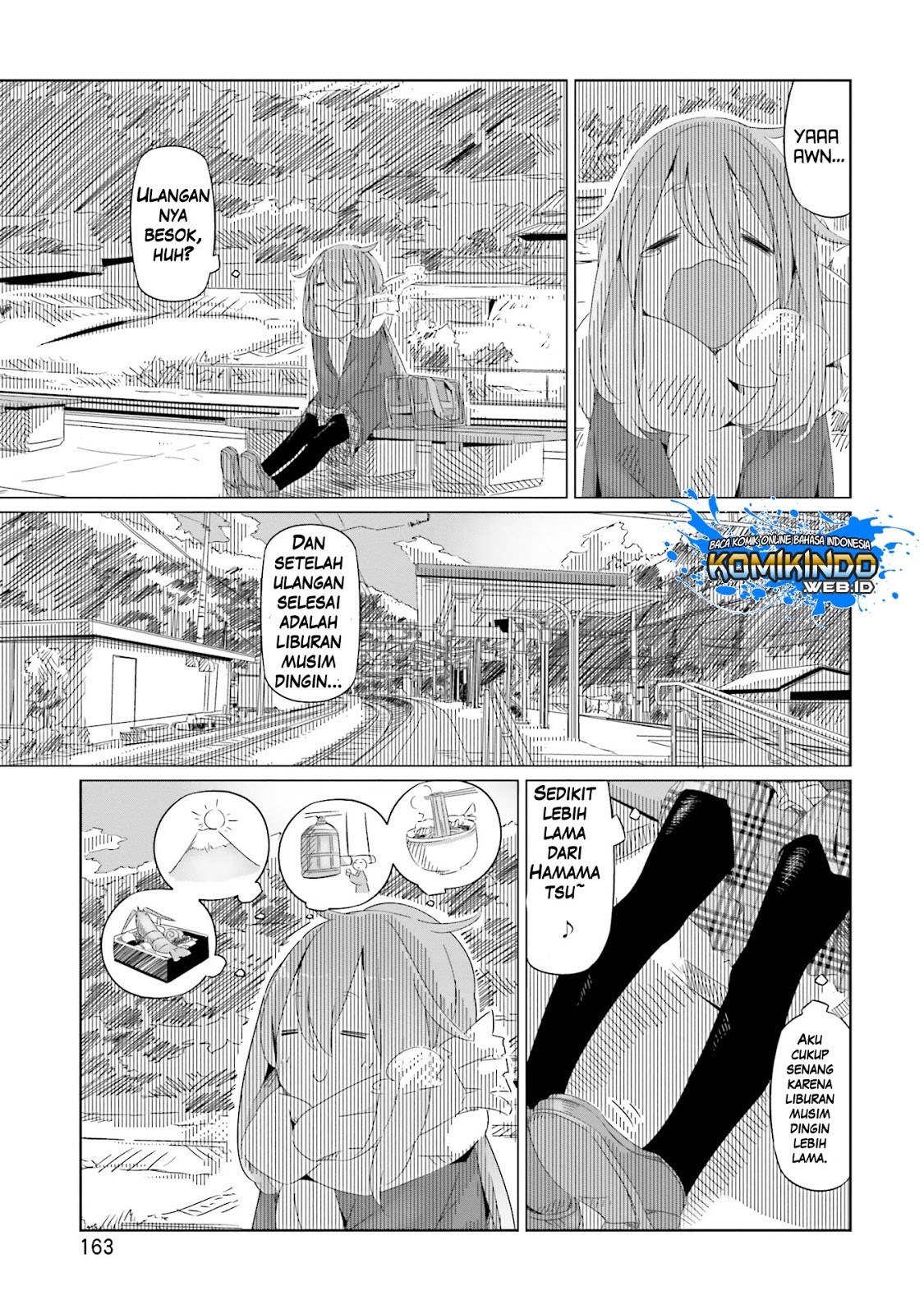 Yuru-Camp Chapter 13 Gambar 13
