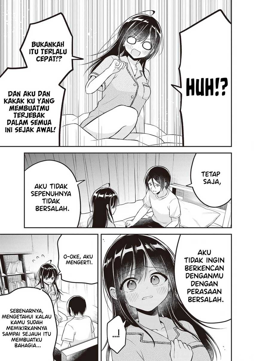 Yuujin ni 500 Yen Kashitara Shakkin no Kata ni Imouto wo Yokoshite Kita Nodakeredo, Ore wa Ittai Dou Sureba Iindarou Chapter 16 END Gambar 5