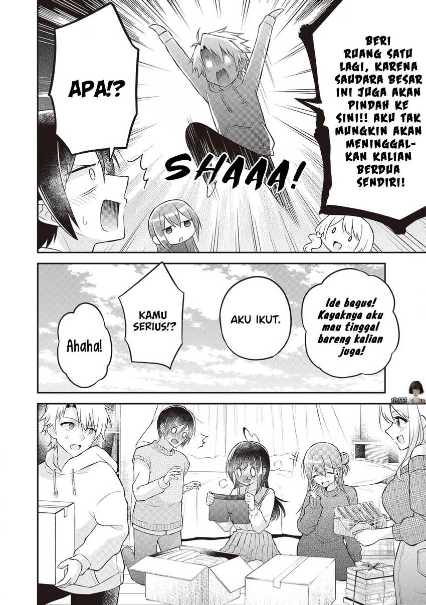 Yuujin ni 500 Yen Kashitara Shakkin no Kata ni Imouto wo Yokoshite Kita Nodakeredo, Ore wa Ittai Dou Sureba Iindarou Chapter 16 END Gambar 26