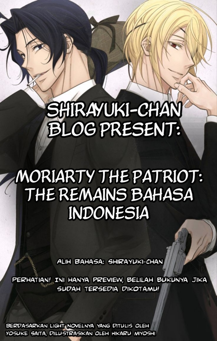 Yuukoku no Moriarty Chapter 14 Gambar 1
