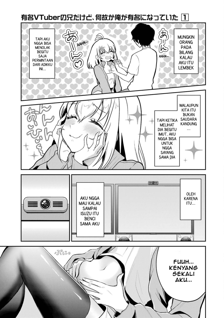 Yuumei VTuber no Ani Dakedo Nazeka Ore ga Yuumei ni Natteita Chapter 02 Gambar 8