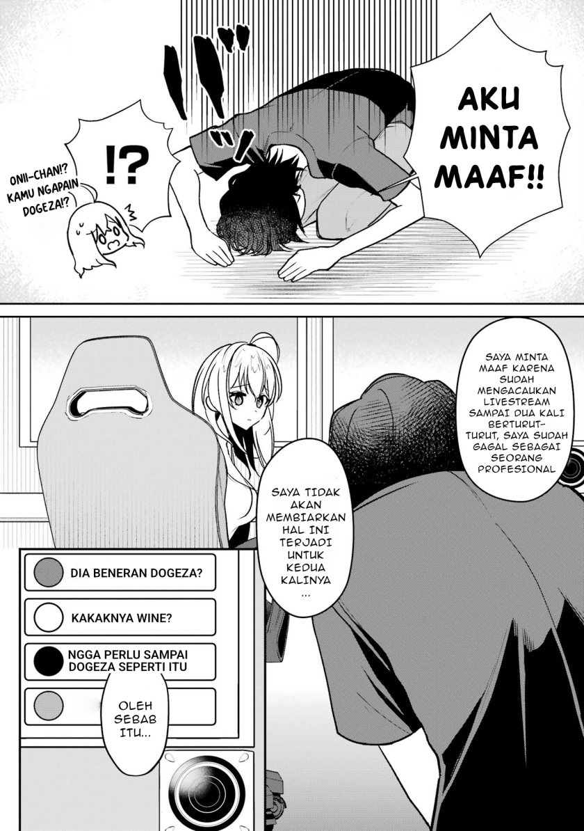 Yuumei VTuber no Ani Dakedo Nazeka Ore ga Yuumei ni Natteita Chapter 06 Gambar 23