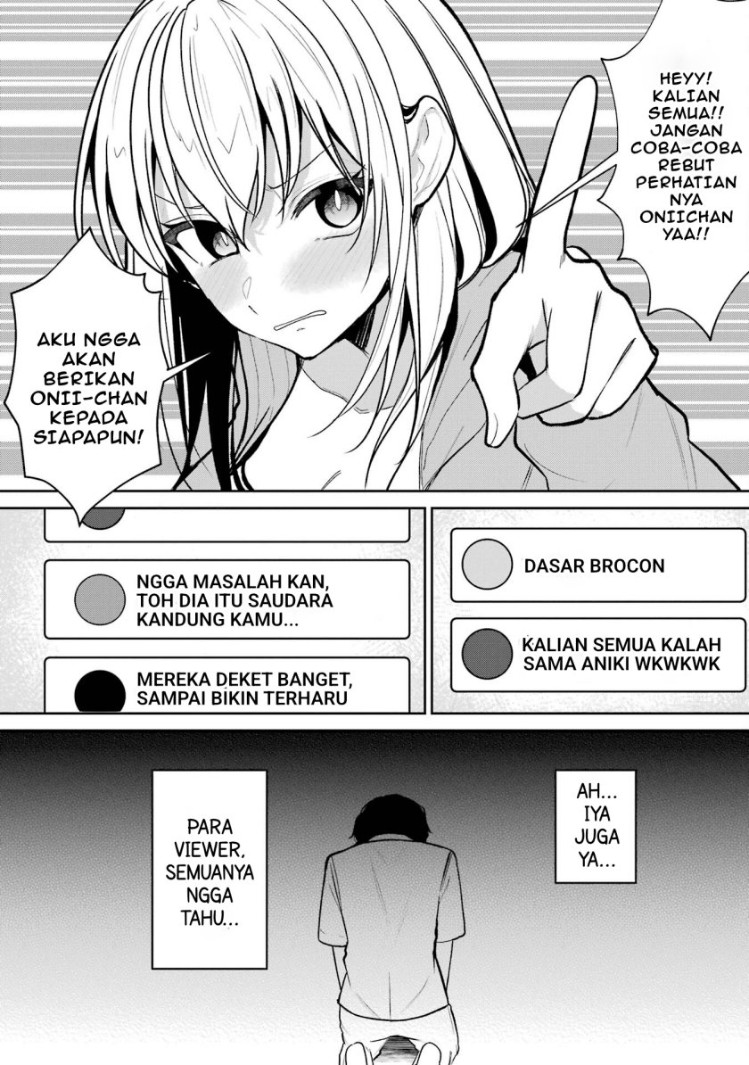 Yuumei VTuber no Ani Dakedo Nazeka Ore ga Yuumei ni Natteita Chapter 06 Gambar 25