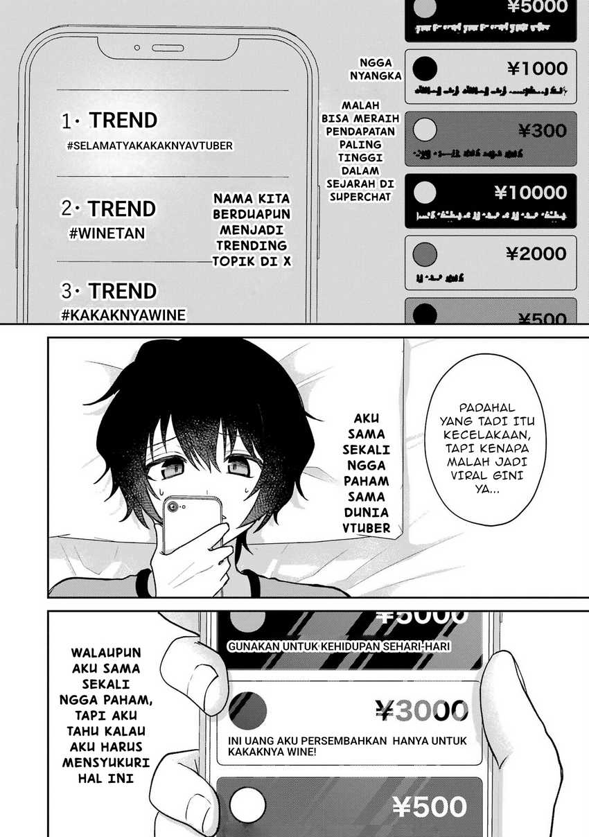 Yuumei VTuber no Ani Dakedo Nazeka Ore ga Yuumei ni Natteita Chapter 07 Gambar 3