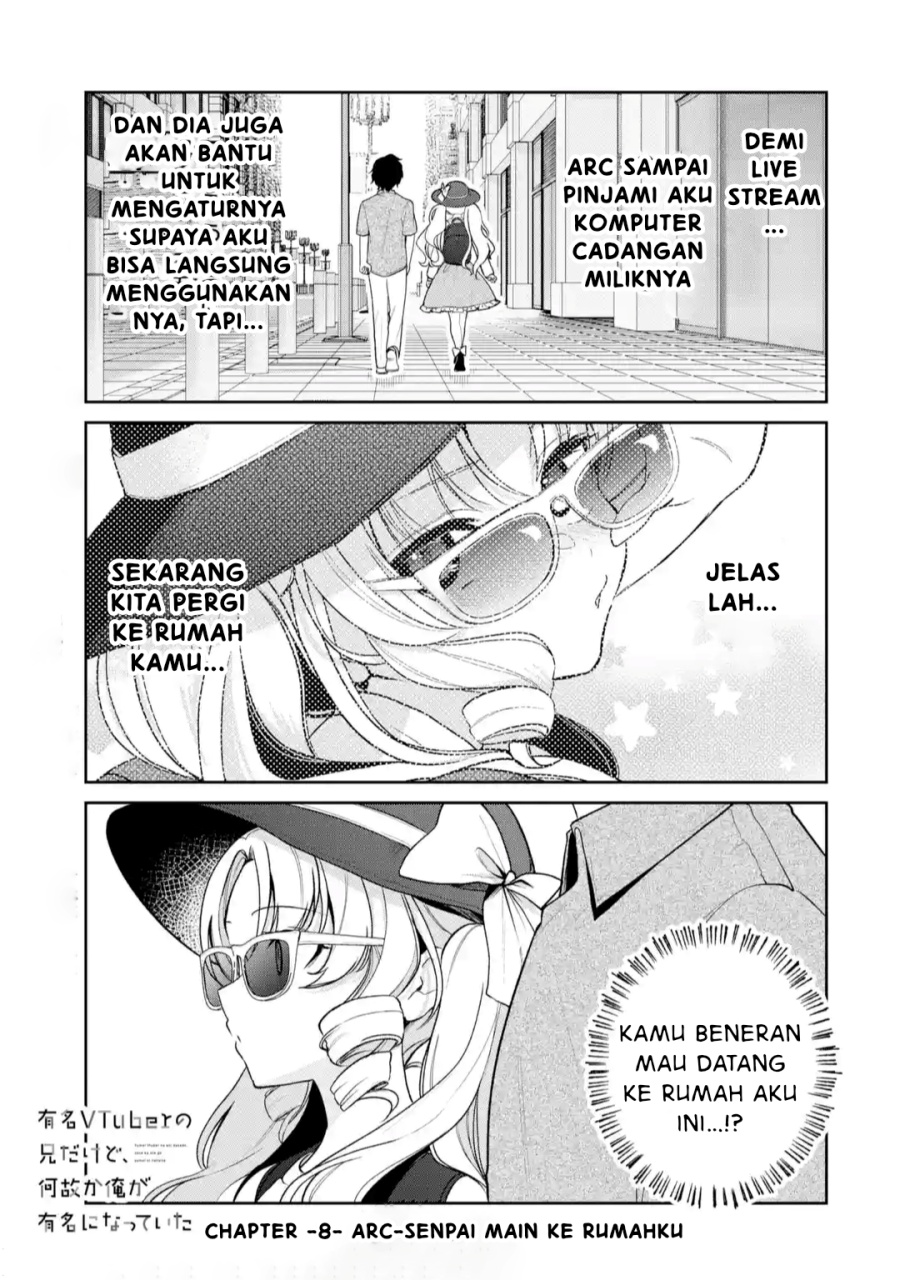 Yuumei VTuber no Ani Dakedo Nazeka Ore ga Yuumei ni Natteita Chapter 08 Gambar 2