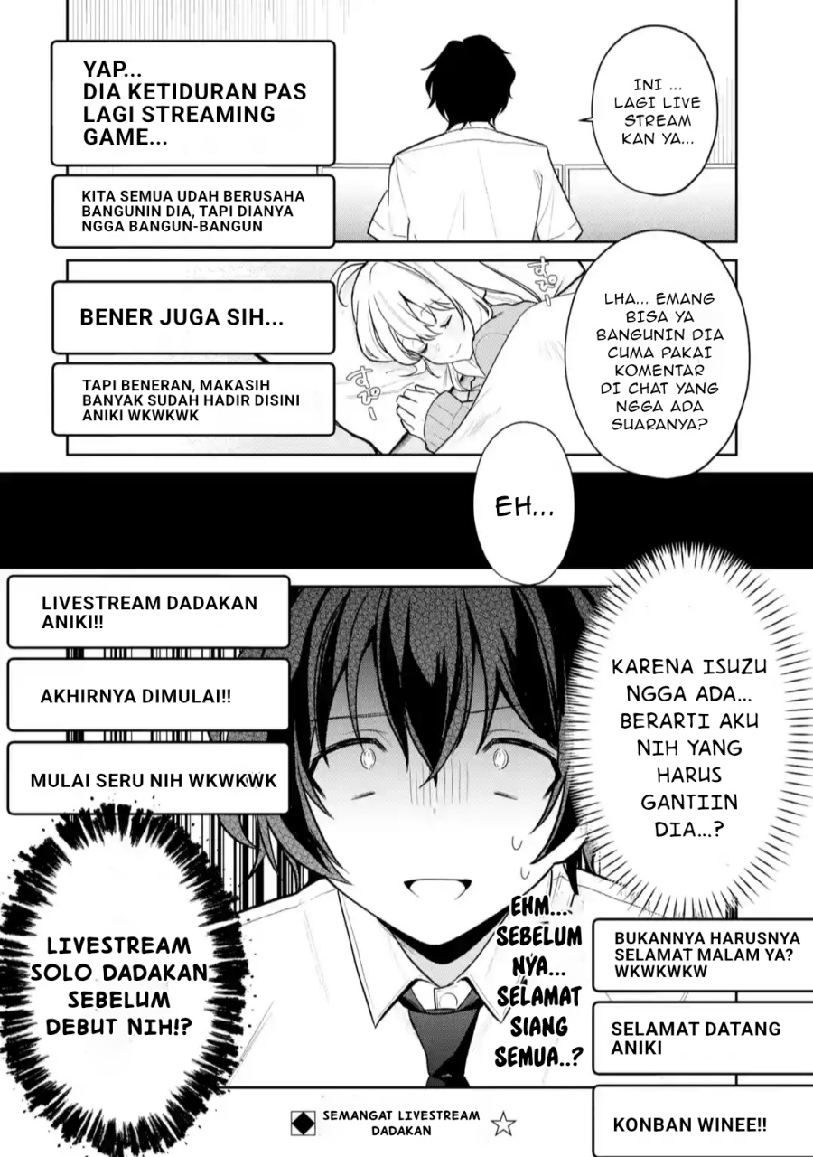 Yuumei VTuber no Ani Dakedo Nazeka Ore ga Yuumei ni Natteita Chapter 11.2 Gambar 11