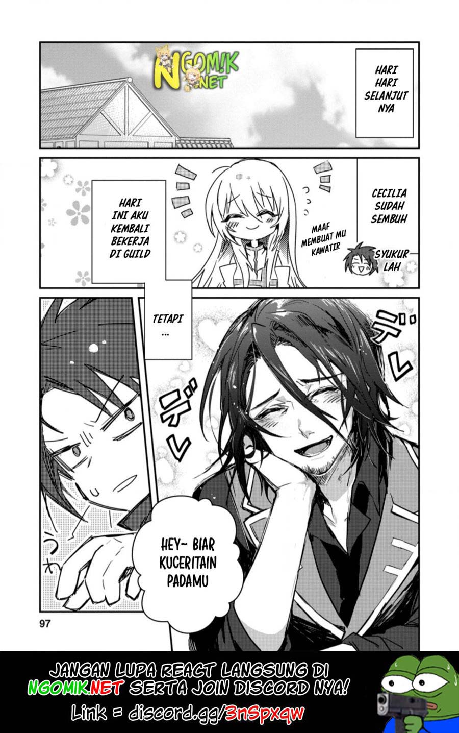 Yuusha Party ni Kawaii Ko ga Ita no de, Kokuhaku Shite Mita Chapter 04.1 Gambar 2