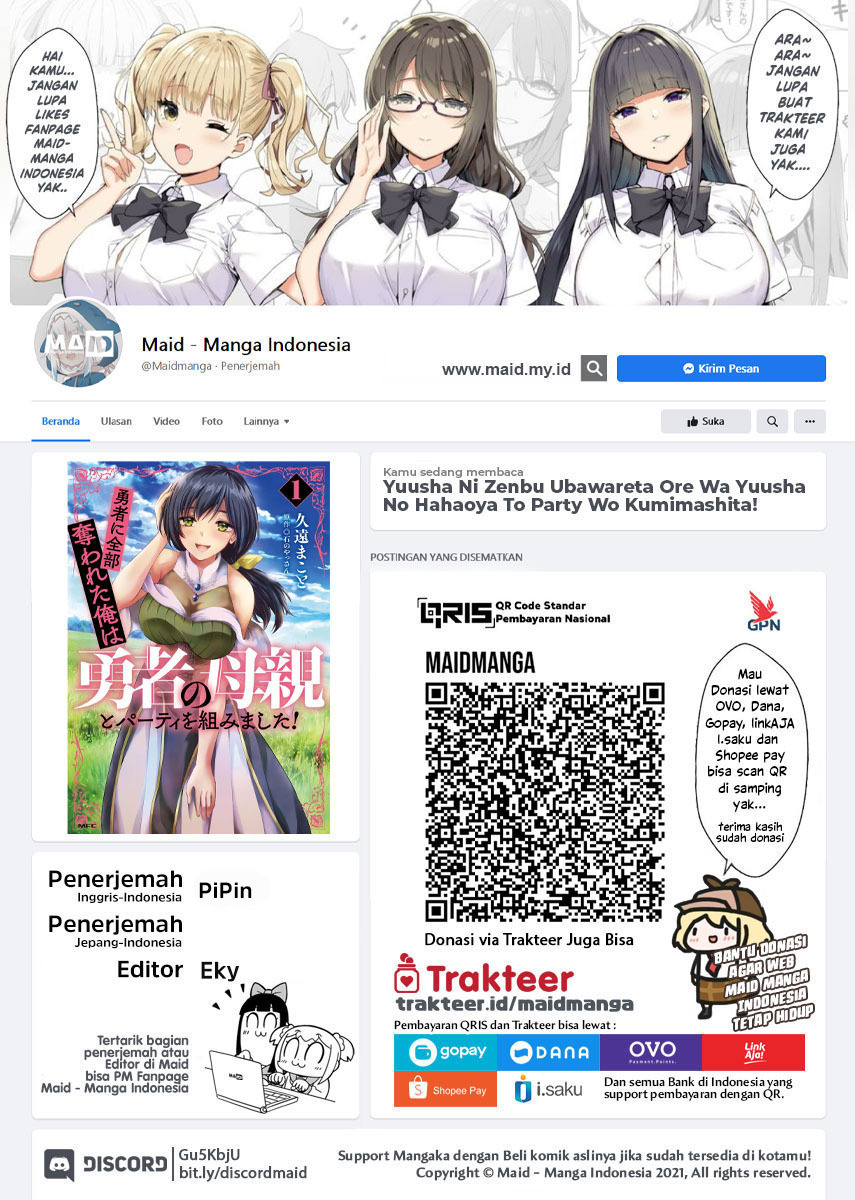 Yuusha ni Zenbu Ubawareta Ore wa Yuusha no Hahaoya to Party wo Kumimashita! Chapter 09 Gambar 2